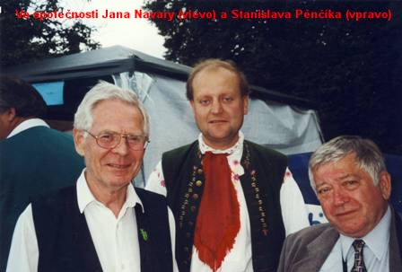 Ve spolenosti Jana Navary (vlevo) a Stanislava Pnka (vpravo)